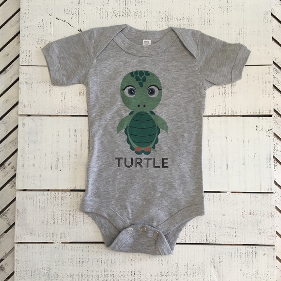 Kritter Hau Other - Turtle Kritter Baby Onesie by Kritter Haus Kritter Hau Other - Turtle Kritter Baby Onesie by Kritter Haus